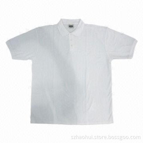 100% cotton blank polo shirt